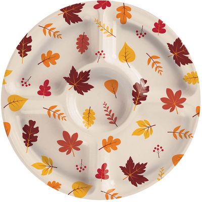 Plastic Compartment Tray Fall - 15&quot;