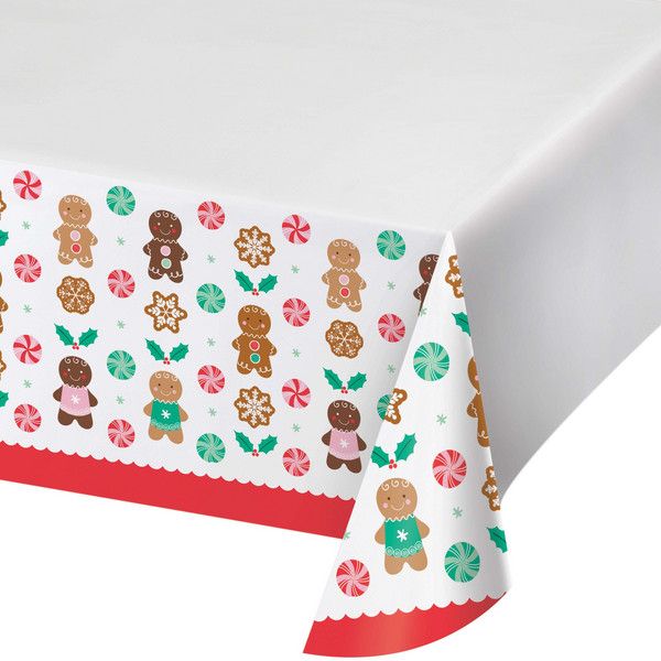 Holiday Sweets - Paper Tablecover 54&quot; X 96&quot;
