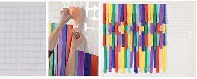 Crepe Streamers Mesh - Backdrop Plastic Grid