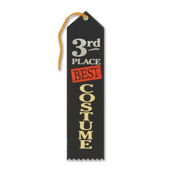 Best Costume Award Ribbon - 3rd Place