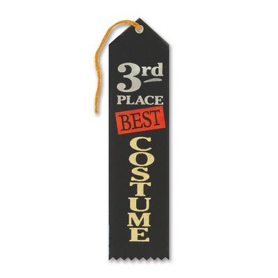 Best Costume Award Ribbon - 3rd Place