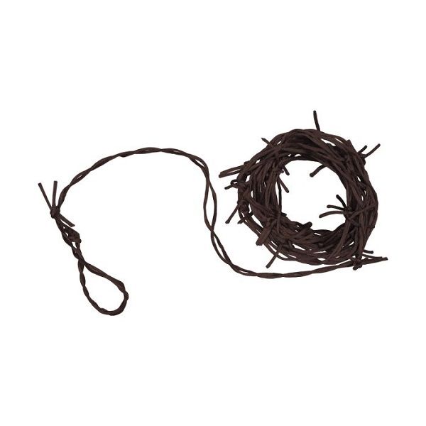 Rusty Barbed Wire Garland 12&#39;