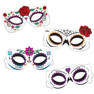 Day Of The Dead Half Mask
