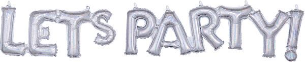 Block Let&#39;s Party - Phrase Airfill