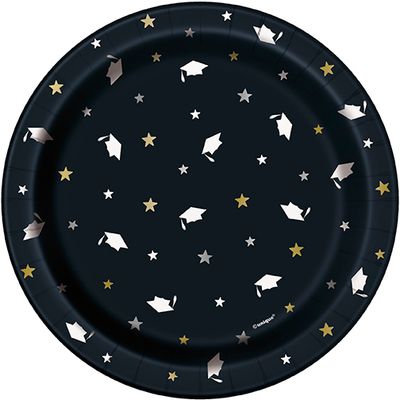 Stars &amp; Caps - 7&quot; Plates 8ct