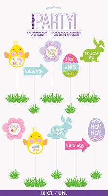 Egg Hunt - Clue Signs