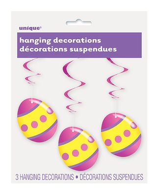 Bright Eggs - Hanging Swirls