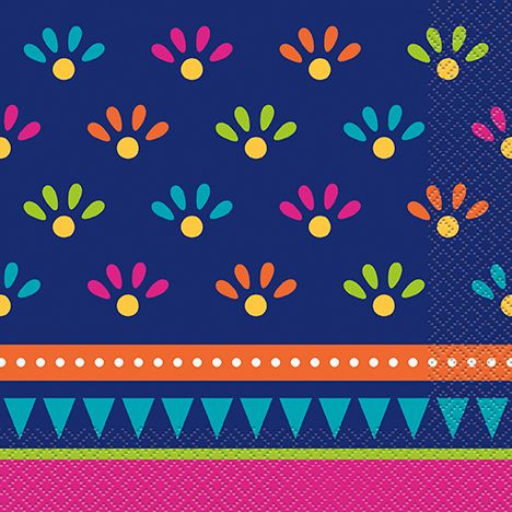 Boho Fiesta - Luncheon Napkins 16ct