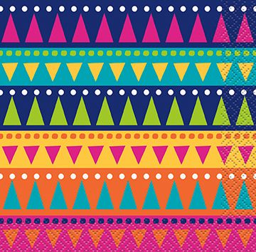 Boho Fiesta - Beverage Napkins 24ct