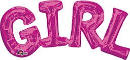Girl Pink - 22&quot; Phrase Airfill