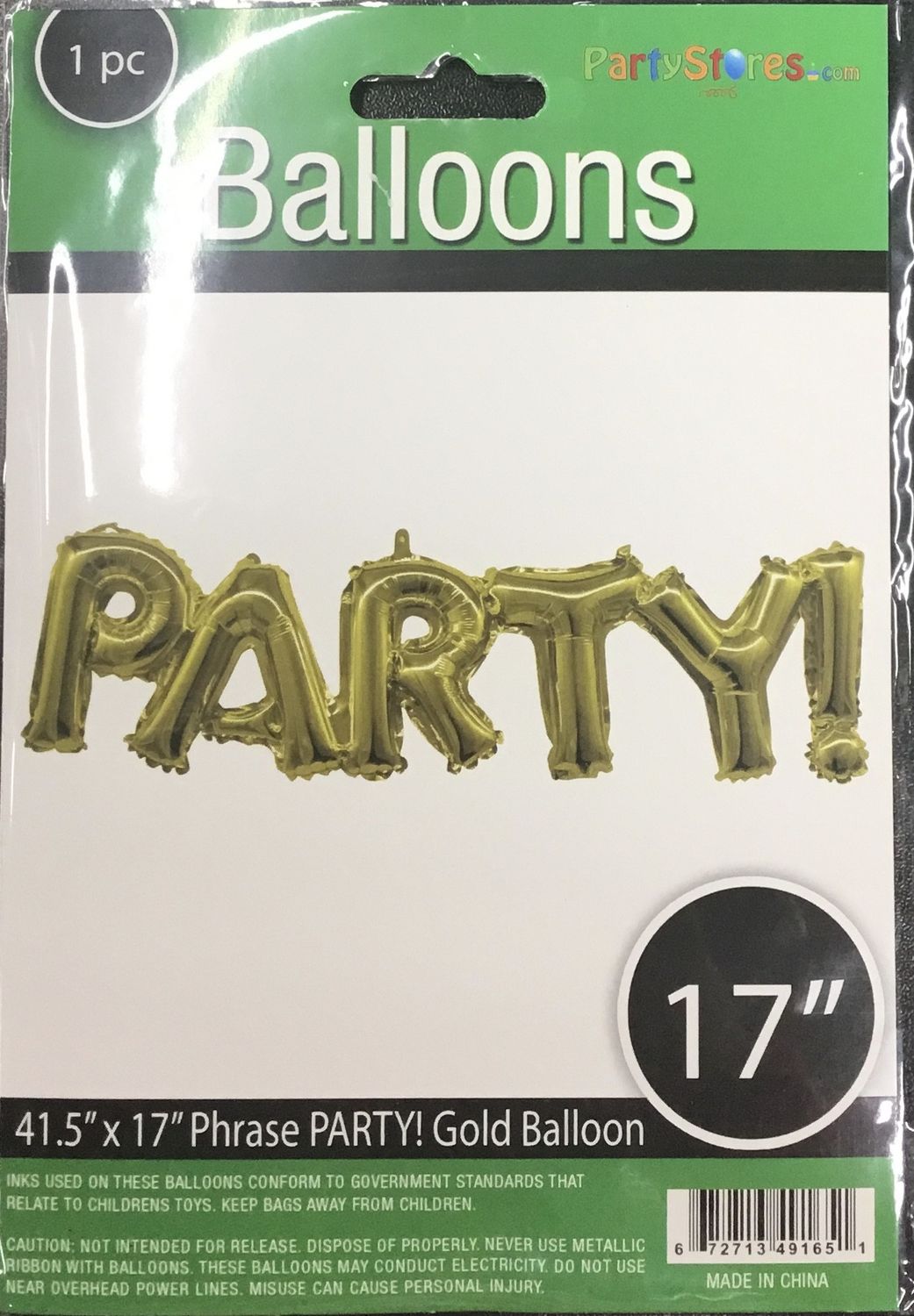 Party! Gold - Airfill Phrase