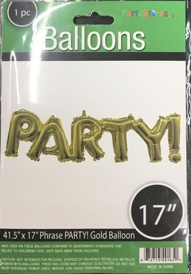 Party! Gold - Airfill Phrase