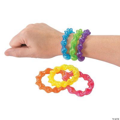 Neon Twist Bracelets 12 Ct Poly Bag Header - 6 Ct Box