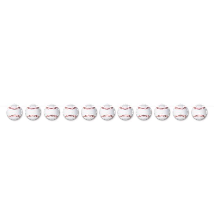 Baseball Streamer 5.5&quot; x 6&#39; 3&quot;