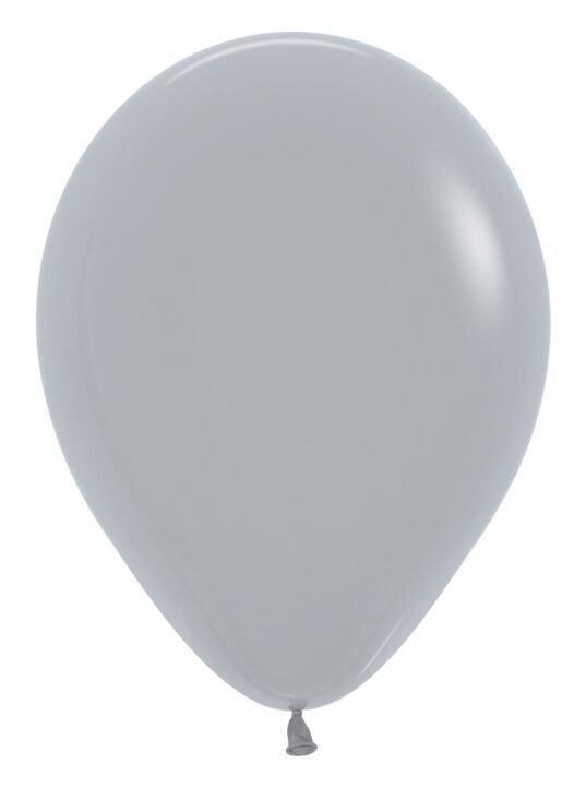 Deluxe Grey 11&quot; Latex - 100 Ct Bag