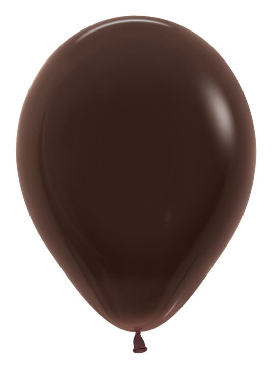 Deluxe Chocolate 11&quot; Latex - 100 Ct Bag
