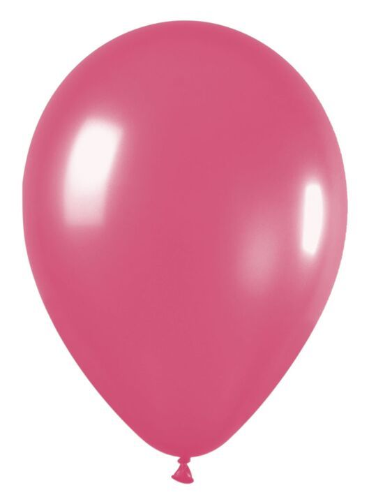 Deluxe Fuchsia 11&quot; Latex - 100 Ct Bag