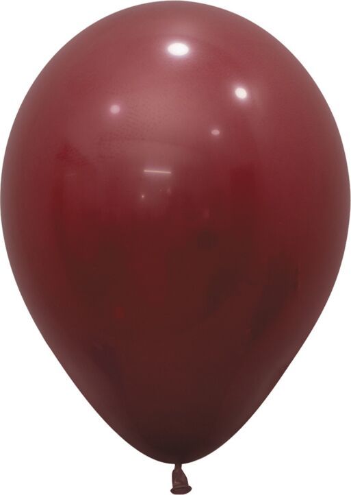 Deluxe Merlot 11&quot; Latex - 100 Ct Bag