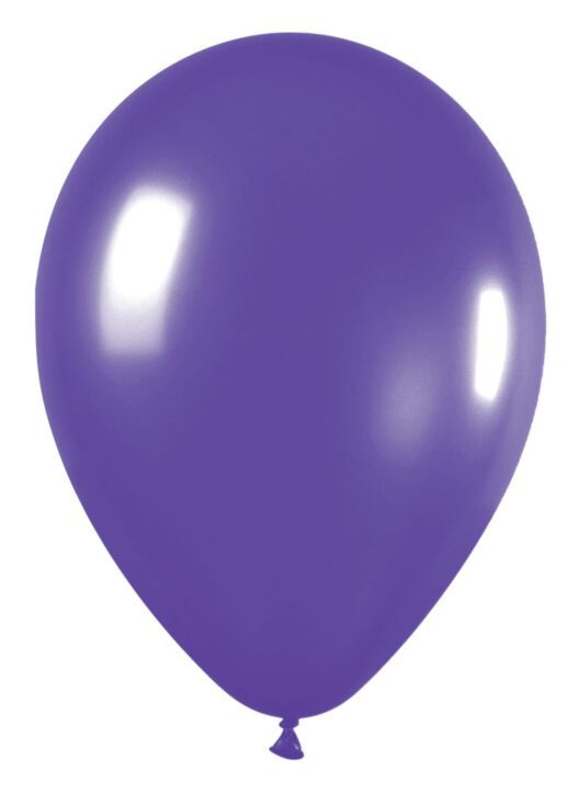 Fashion Violet 11&quot; Latex - 100 Ct Bag
