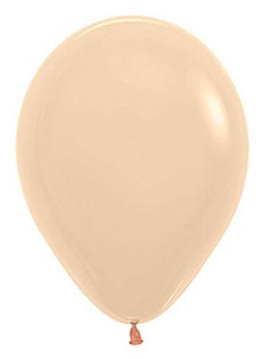 Pastel Matte Malibu Peach 11&quot; Latex - 100 Ct Bag
