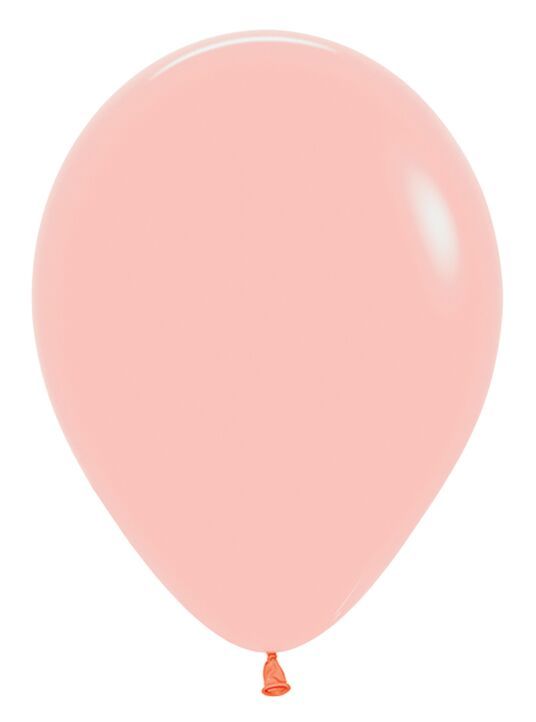 Pastel Matte Melon 11&quot; Latex - 100 Ct Bag