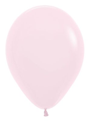 Pastel Matte Pink 11&quot; Latex - 100 Ct Bag