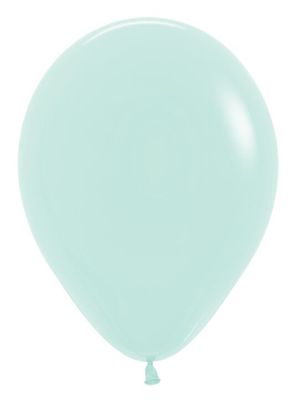 Pastel Matte Green 11&quot; Latex - 100 Ct Bag