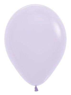 Pastel Matte Lilac 11&quot; Latex - 100 Ct Bag