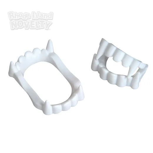 Fangs White Vampire Packaged - 144 Ct Poly Bag
