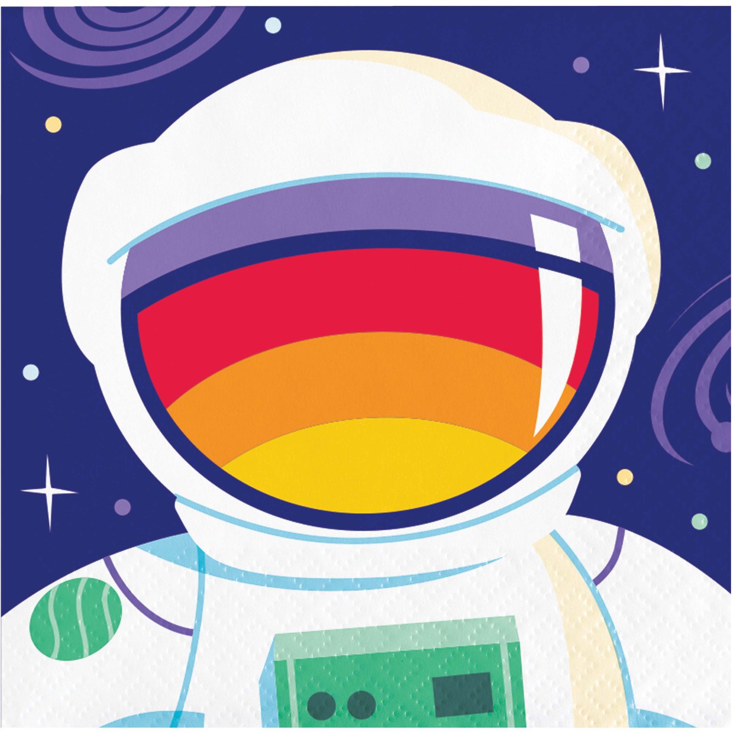 Space Adventures - Beverage Napkin 16ct
