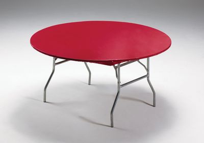 Real Red - Stay Put Tablecover 60&quot;