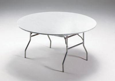 White - Stay Put Tablecover 60&quot;