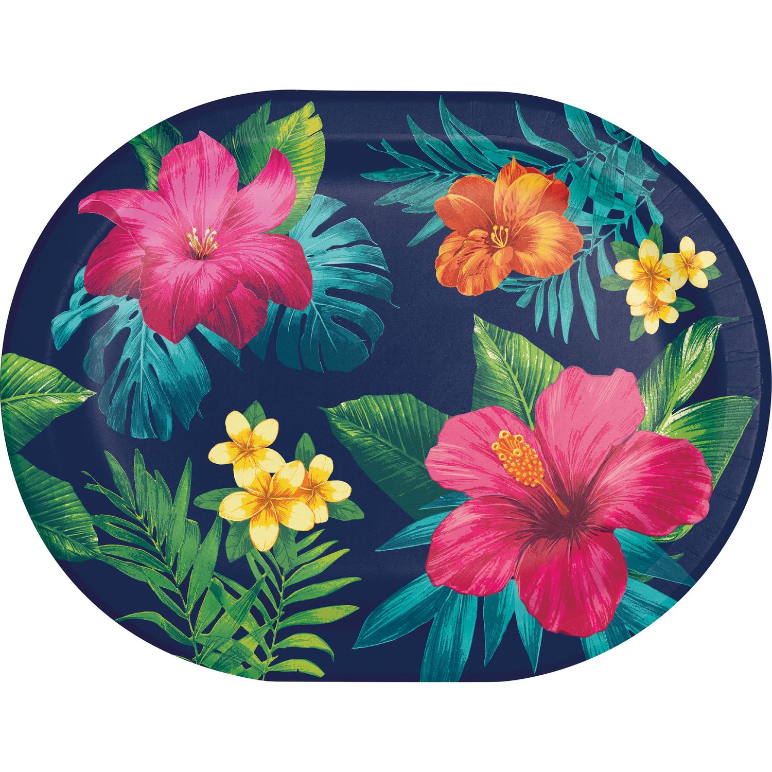 Tropic Time - Oval Platter 8ct