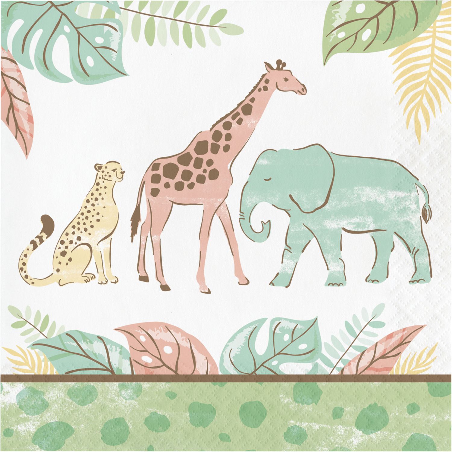 Safari Baby - Lunch Napkin 16ct