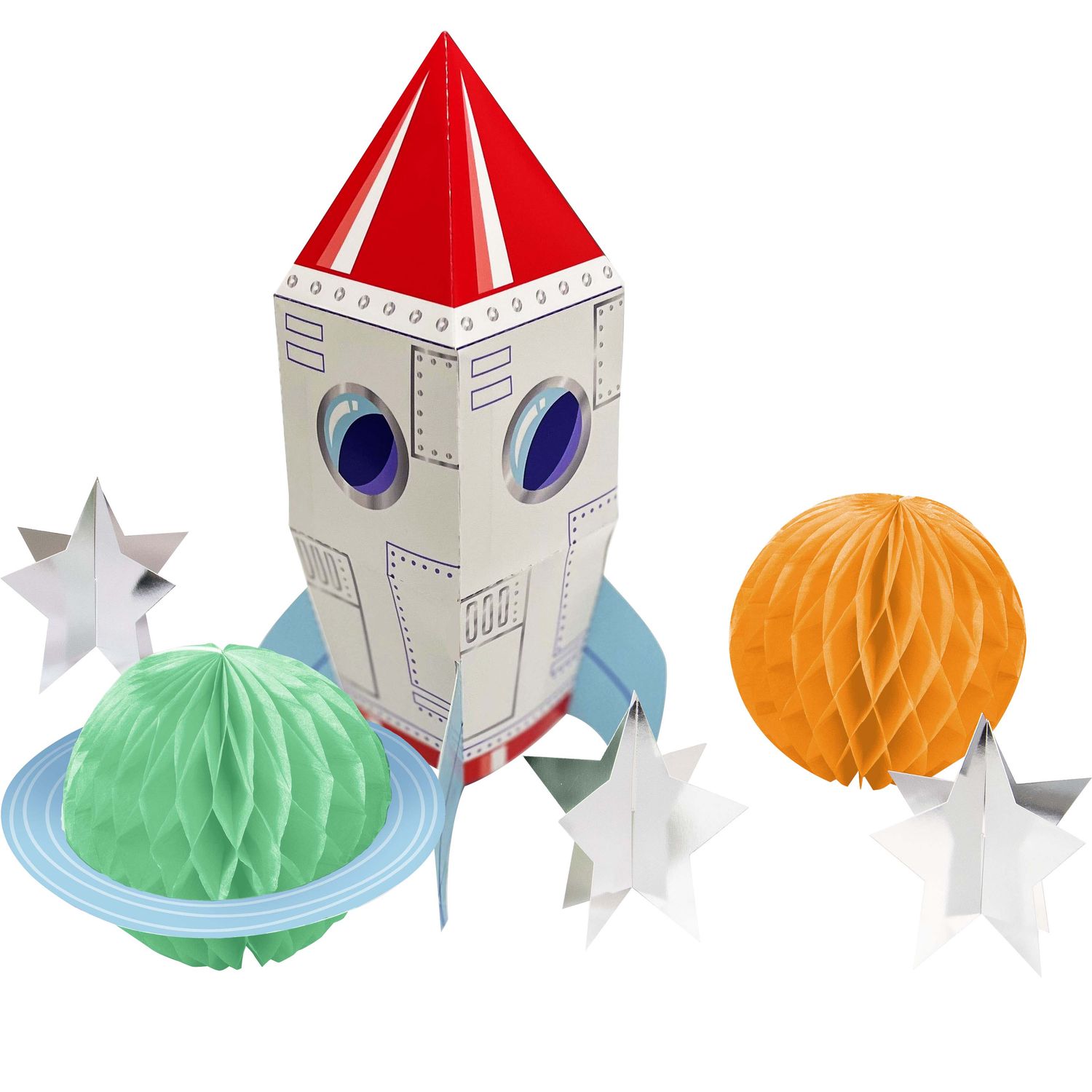 Space Adventures - 3D Centerpiece 6ct