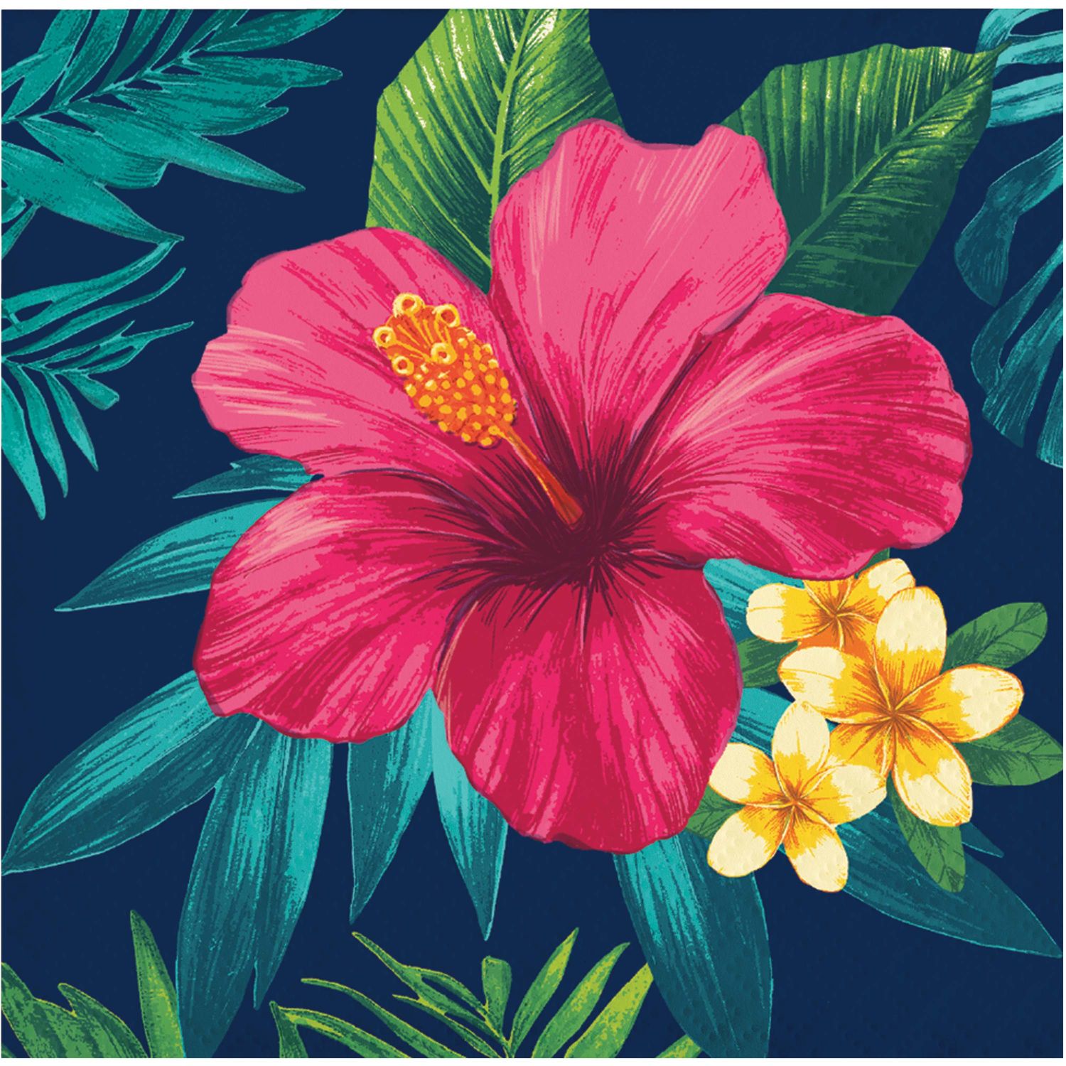 Tropic Time - Beverage Napkin 16ct
