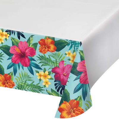 Tropic Time - Paper Tablecover  54&quot;x96&quot;