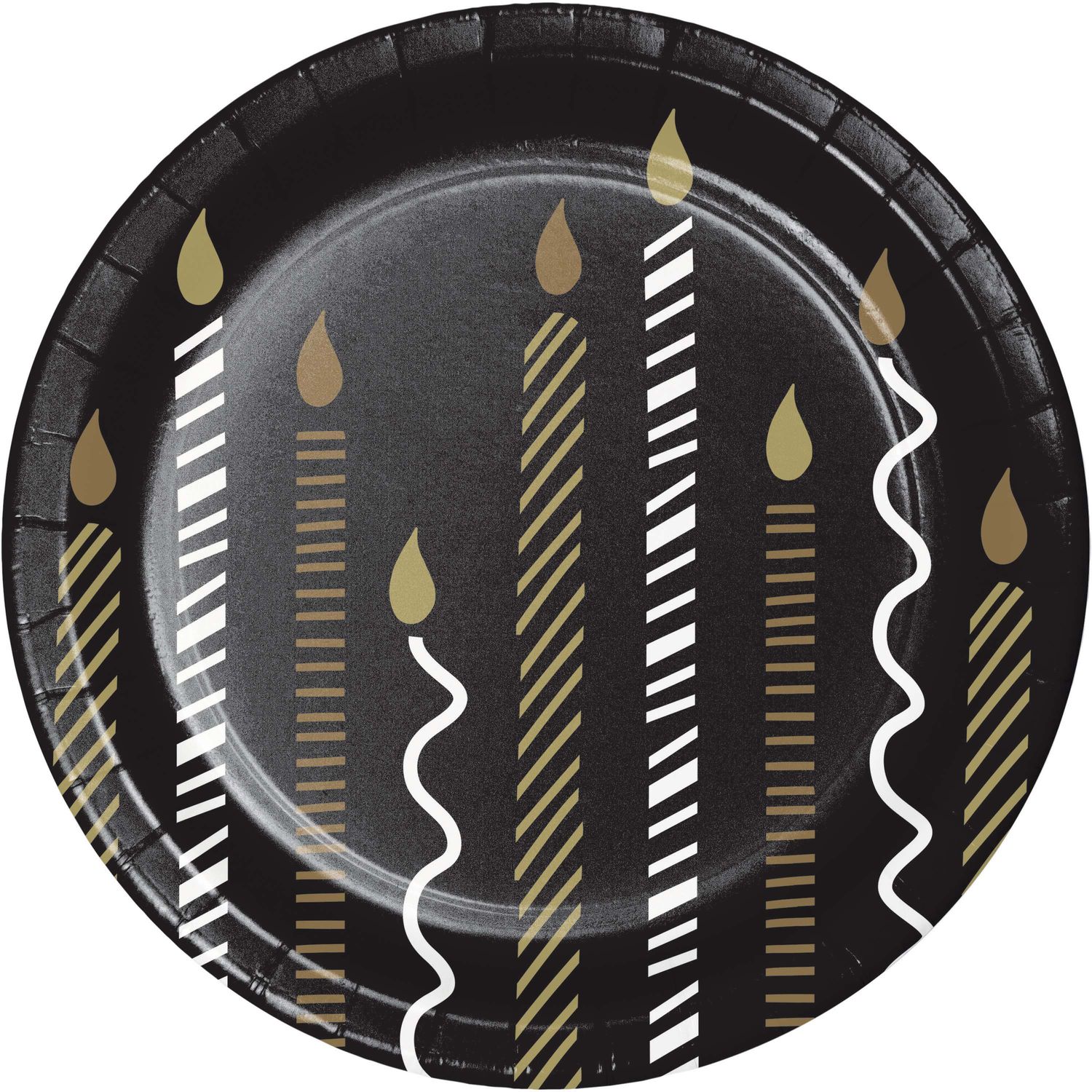 Golden Wishes - 7&quot; Dessert Plate 8ct