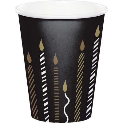 Golden Wishes - Paper Cup 9oz. 8ct