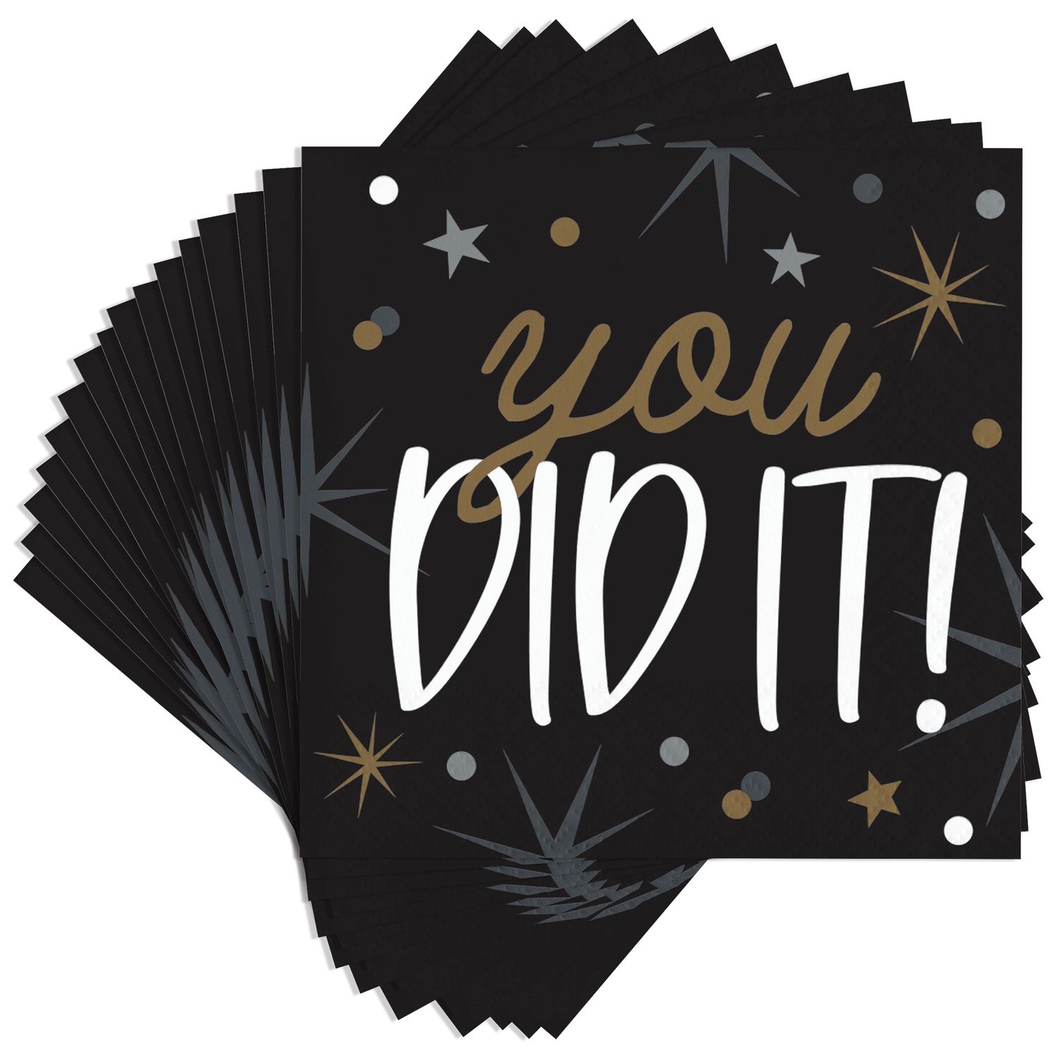 Glowing Grad - Beverage Napkin 16ct