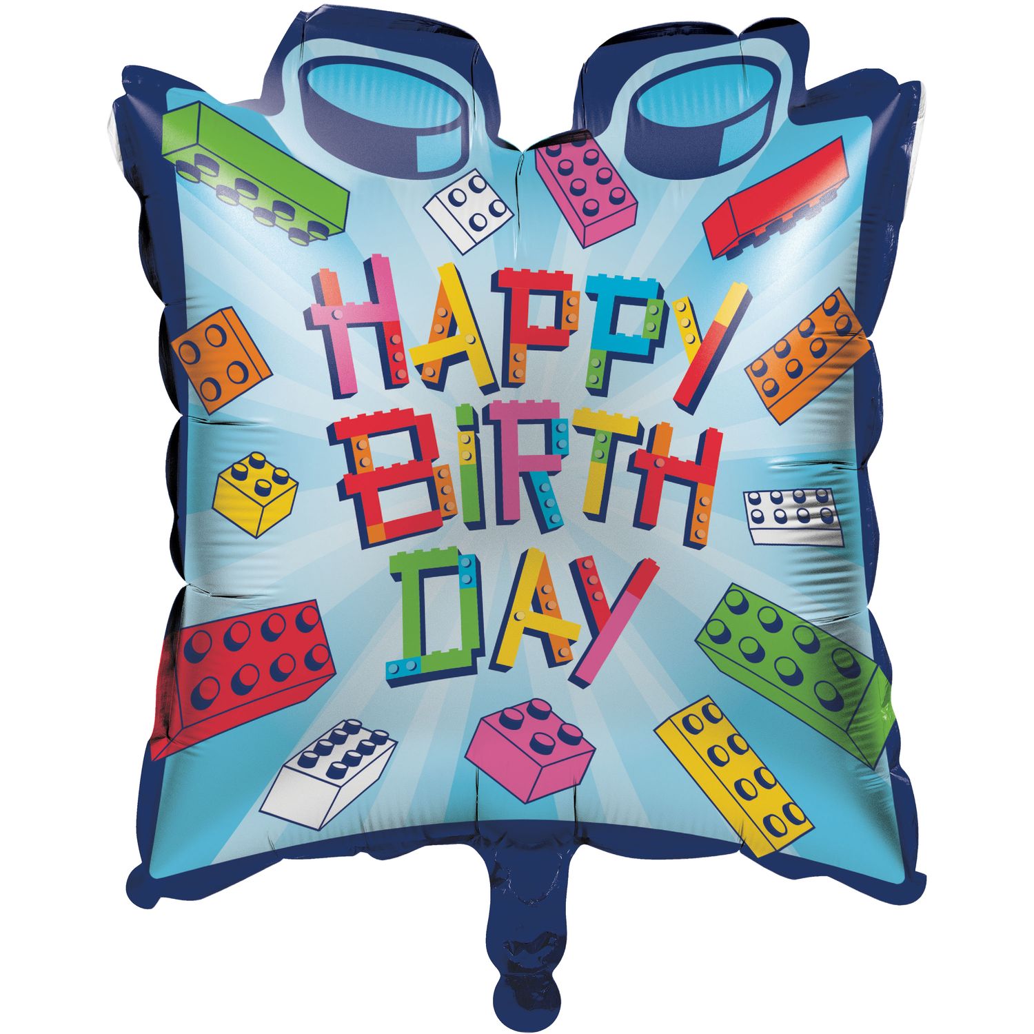 Block Bash - Metallic Balloon Shaped