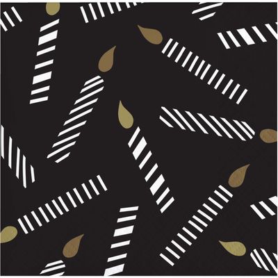 Golden Wishes - Beverage Napkin 16ct