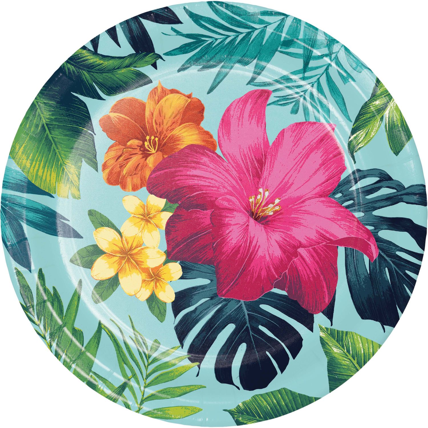 Tropic Time - 7&quot; Dessert Plate 8ct
