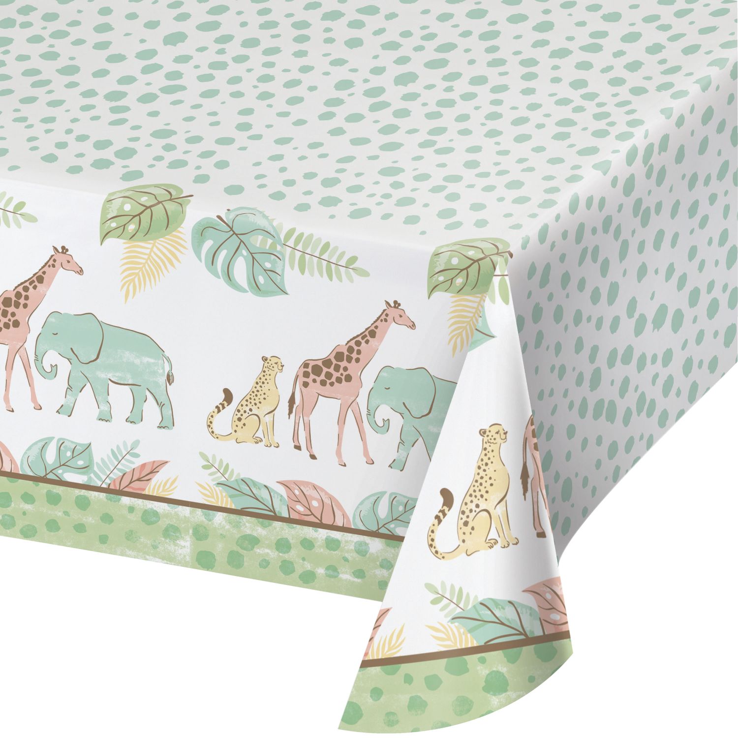 Safari Baby - Paper Tablecover  54&quot;x96&quot;