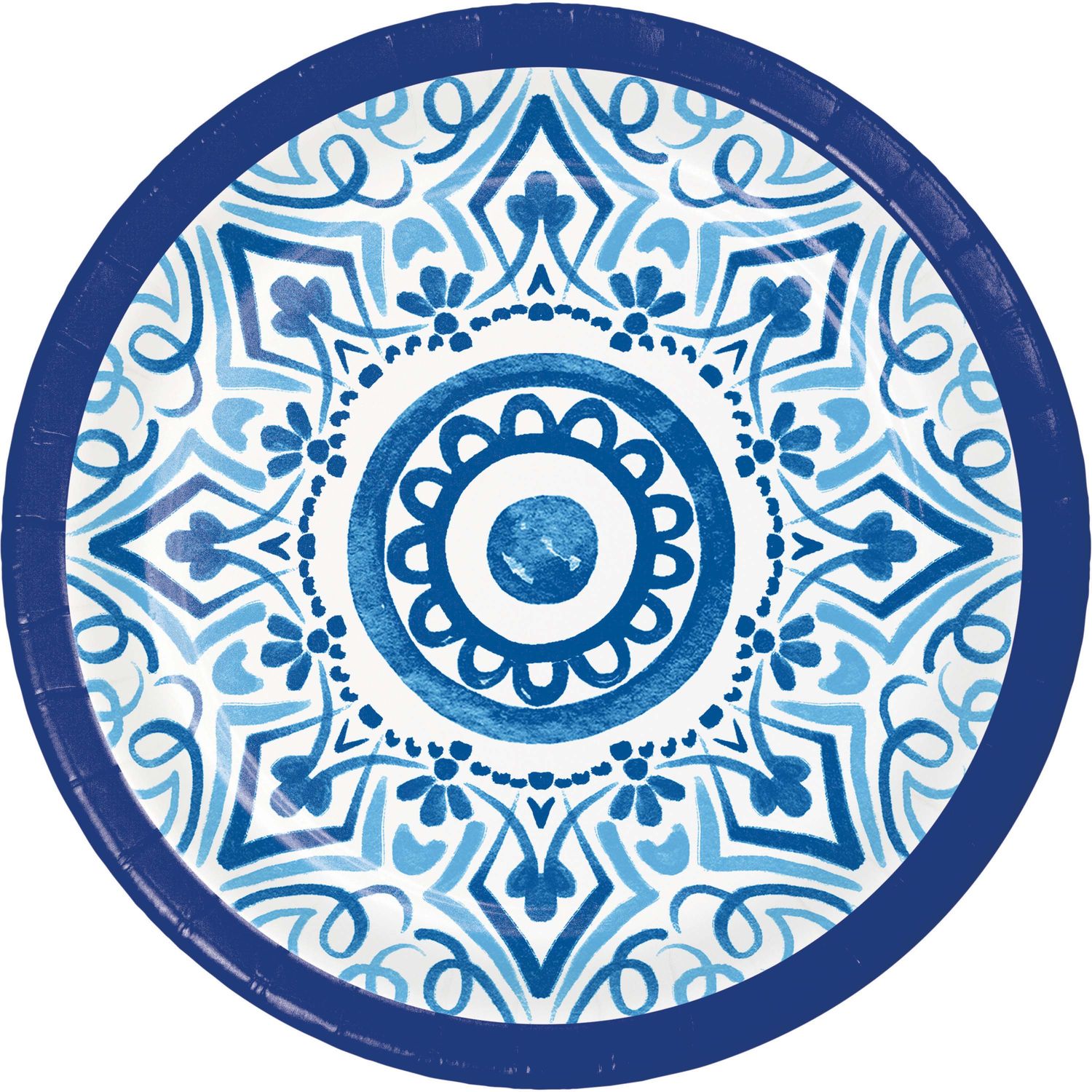 Blue Willow - 7&quot; Dessert Plate 8ct