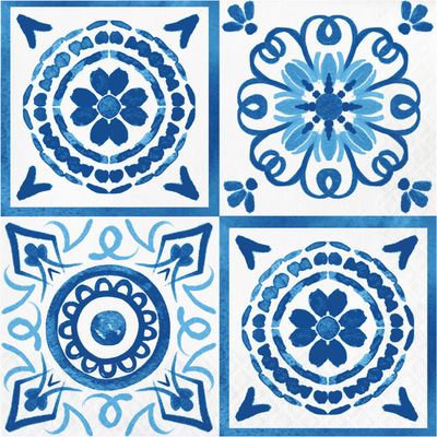 Blue Willow - Lunch Napkin 16ct