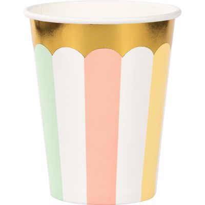 Pastel Celebrations - Paper Cup 9oz. 8ct