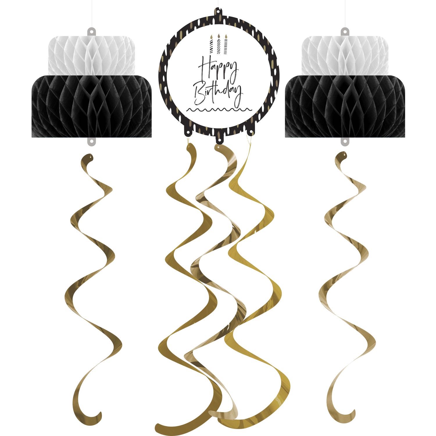 Golden Wishes - Hanging Décor w/ HC and Danglers 3ct