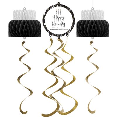 Golden Wishes - Hanging Décor w/ HC and Danglers 3ct