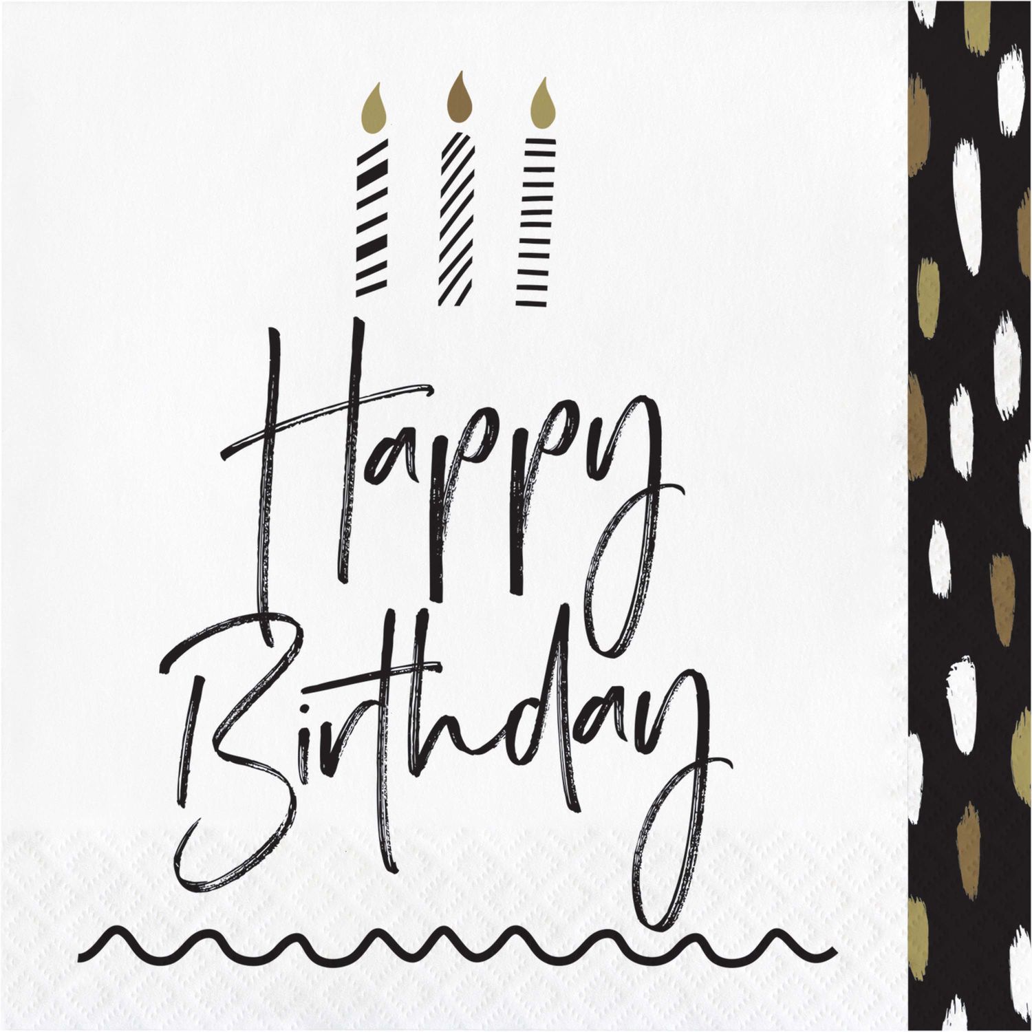 Golden Wishes - Lunch Napkin 16ct